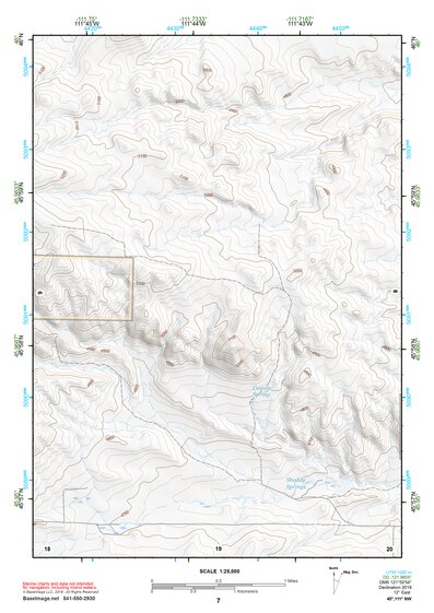 45111NW Page 7 Bozeman Topo Preview 1
