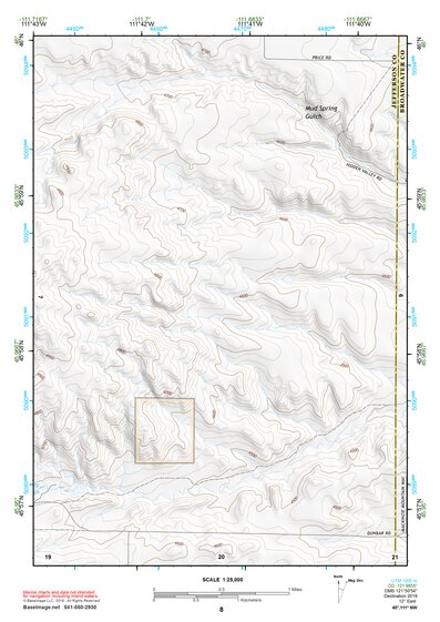 45111NW Page 8 Bozeman Topo Preview 1