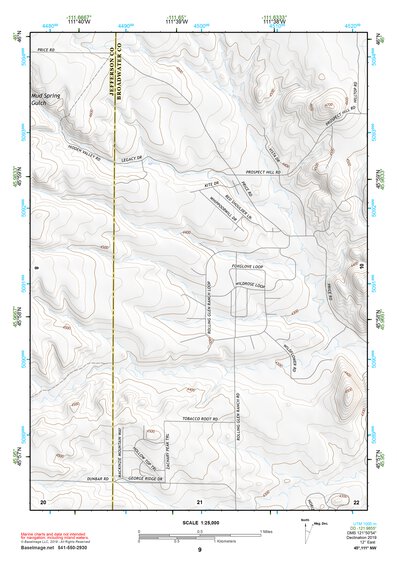45111NW Page 9 Bozeman Topo Preview 1