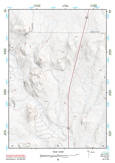 45111NW Page 10 Bozeman Topo Preview 1