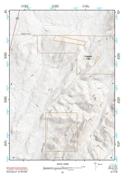 45111NW Page 11 Bozeman Topo Preview 1