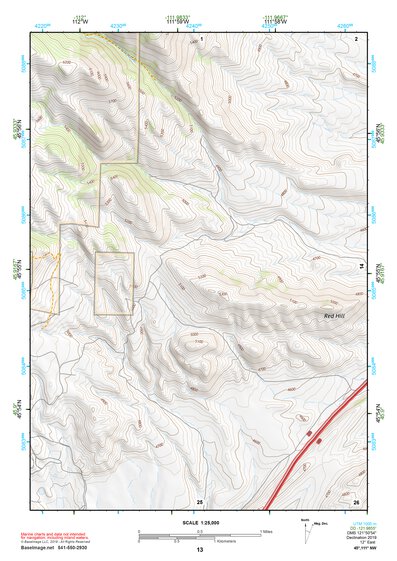 45111NW Page 13 Bozeman Topo Preview 1