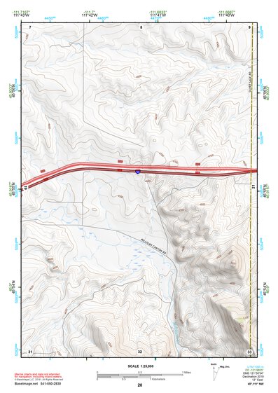 45111NW Page 20 Bozeman Topo Preview 1