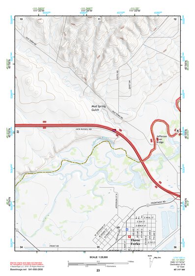 45111NW Page 23 Bozeman Topo Preview 1