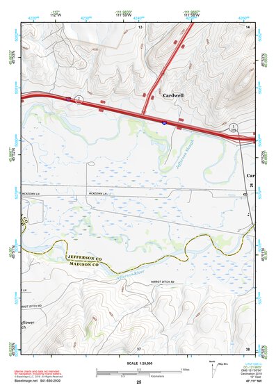 45111NW Page 25 Bozeman Topo Preview 1