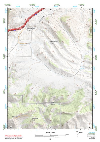 45111NW Page 28 Bozeman Topo Preview 1