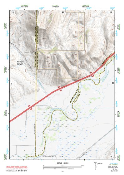 45111NW Page 33 Bozeman Topo Preview 1