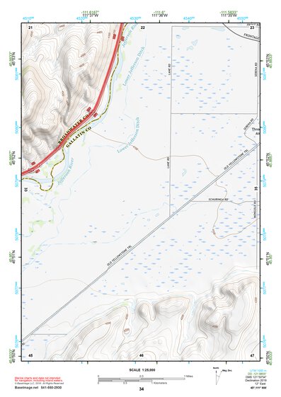 45111NW Page 34 Bozeman Topo Preview 1