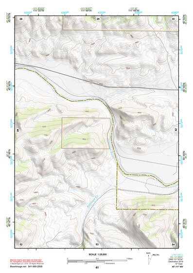 45111NW Page 41 Bozeman Topo Preview 1