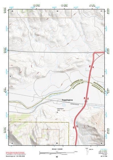 45111NW Page 42 Bozeman Topo Preview 1