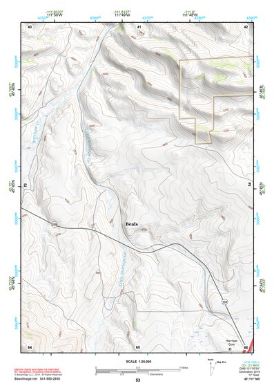 45111NW Page 53 Bozeman Topo Preview 1
