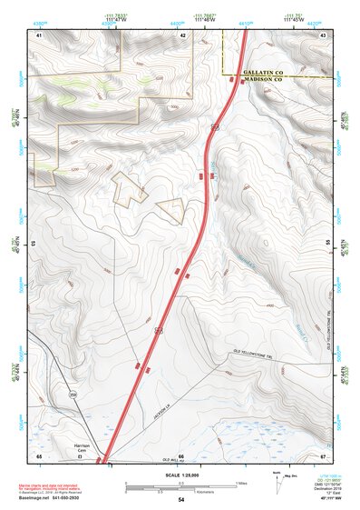 45111NW Page 54 Bozeman Topo Preview 1