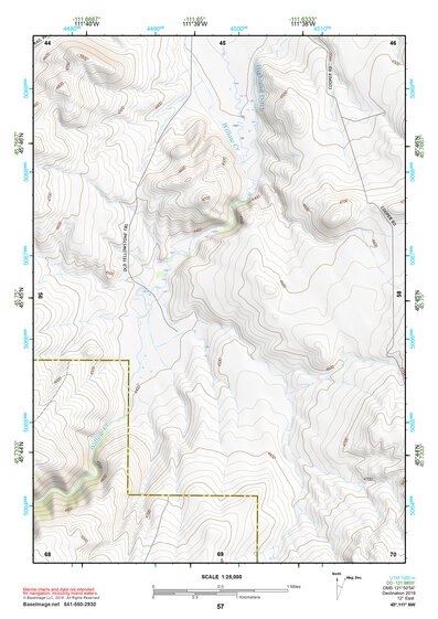45111NW Page 57 Bozeman Topo Preview 1