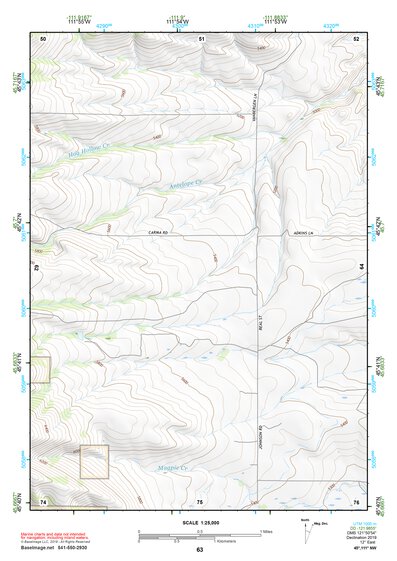45111NW Page 63 Bozeman Topo Preview 1