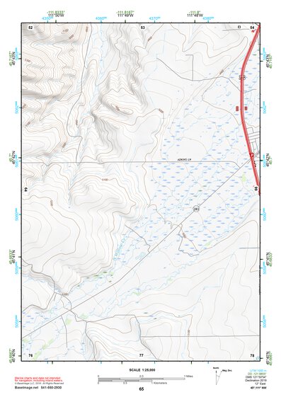 45111NW Page 65 Bozeman Topo Preview 1
