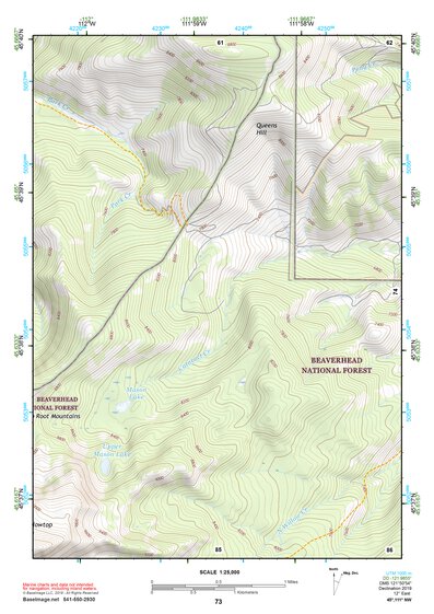 45111NW Page 73 Bozeman Topo Preview 1