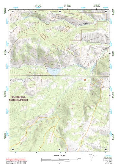 45111NW Page 74 Bozeman Topo Preview 1