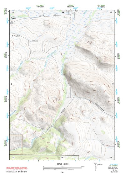 45111NW Page 76 Bozeman Topo Preview 1