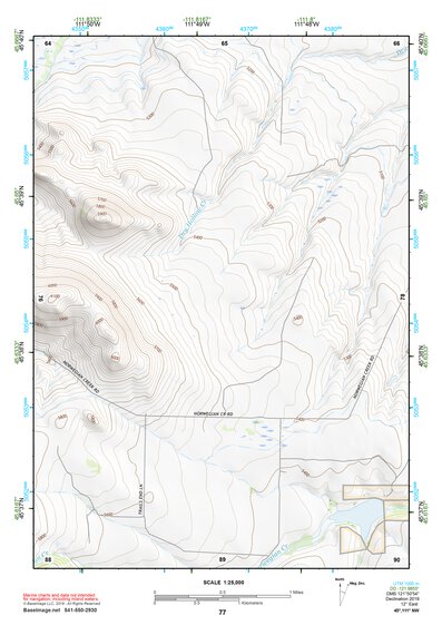 45111NW Page 77 Bozeman Topo Preview 1
