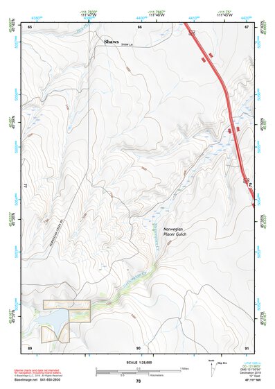 45111NW Page 78 Bozeman Topo Preview 1