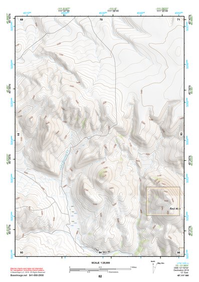 45111NW Page 82 Bozeman Topo Preview 1