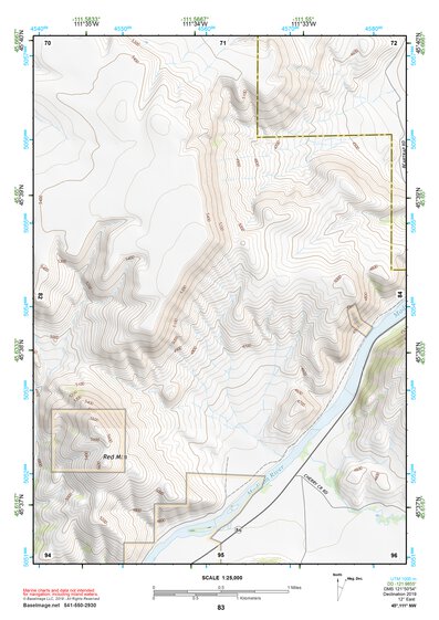 45111NW Page 83 Bozeman Topo Preview 1