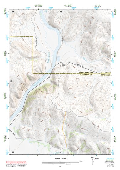 45111NW Page 84 Bozeman Topo Preview 1
