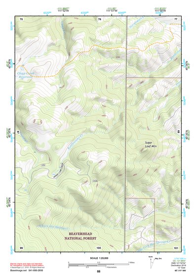 45111NW Page 88 Bozeman Topo Preview 1