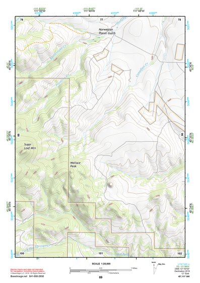 45111NW Page 89 Bozeman Topo Preview 1