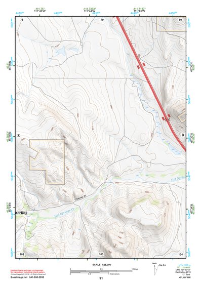 45111NW Page 91 Bozeman Topo Preview 1