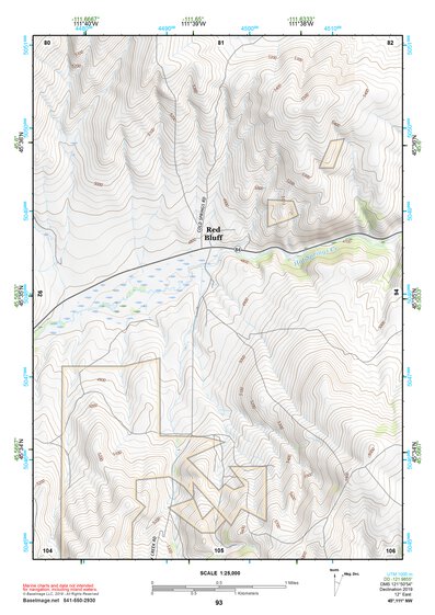 45111NW Page 93 Bozeman Topo Preview 1