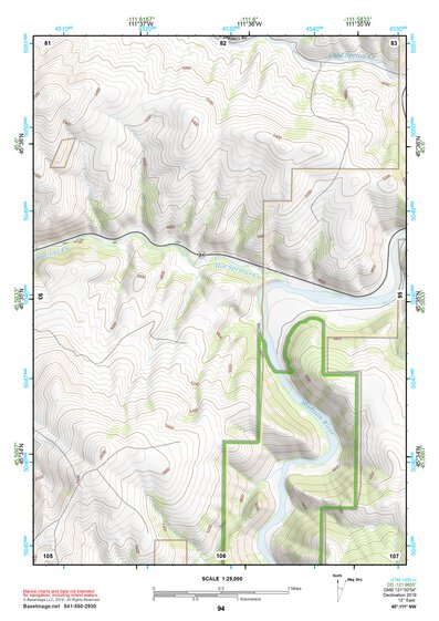 45111NW Page 94 Bozeman Topo Preview 1