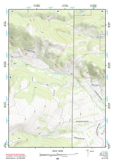 45111NW Page 100 Bozeman Topo Preview 1