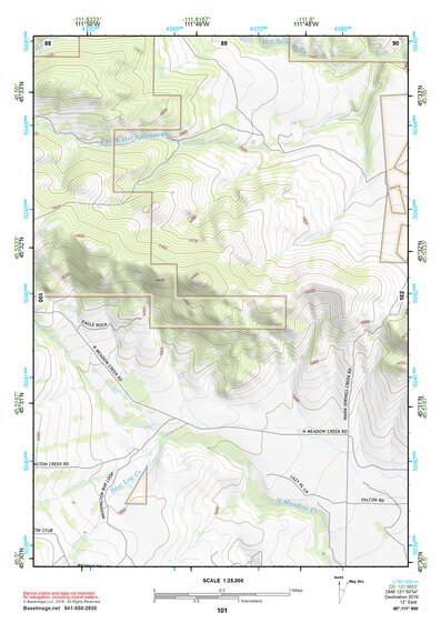 45111NW Page 101 Bozeman Topo Preview 1