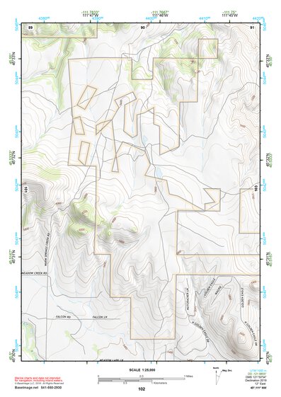 45111NW Page 102 Bozeman Topo Preview 1