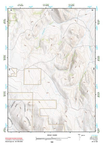 45111NW Page 103 Bozeman Topo Preview 1