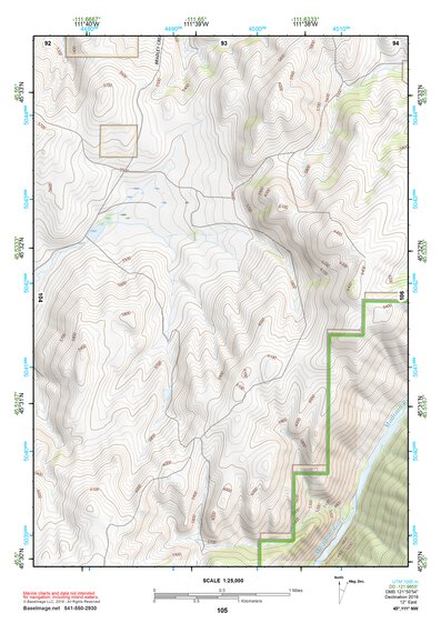 45111NW Page 105 Bozeman Topo Preview 1