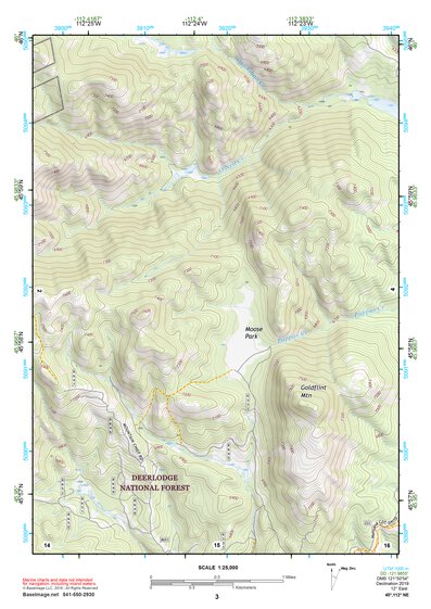 45112NE Page 3 Butte South Topo Preview 1
