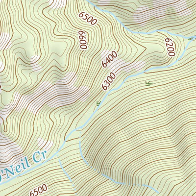 45112NE Page 3 Butte South Topo Preview 3