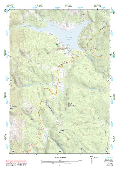 45112NE Page 4 Butte South Topo Preview 1