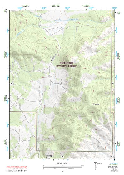 45112NE Page 7 Butte South Topo Preview 1