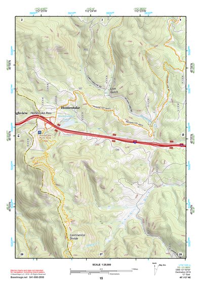 45112NE Page 15 Butte South Topo Preview 1