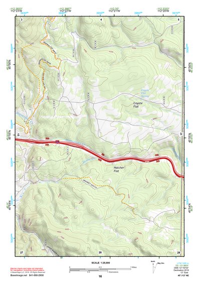 45112NE Page 16 Butte South Topo Preview 1