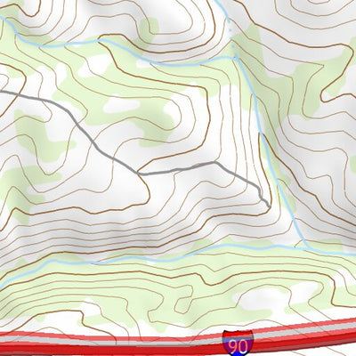 45112NE Page 17 Butte South Topo Preview 2