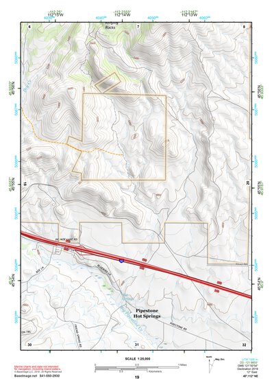45112NE Page 19 Butte South Topo Preview 1