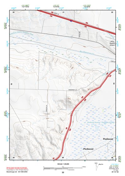 45112NE Page 33 Butte South Topo Preview 1