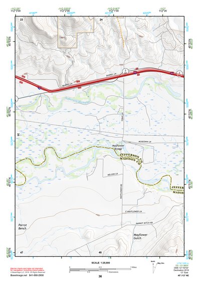 45112NE Page 36 Butte South Topo Preview 1