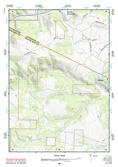 45112NE Page 40 Butte South Topo Preview 1