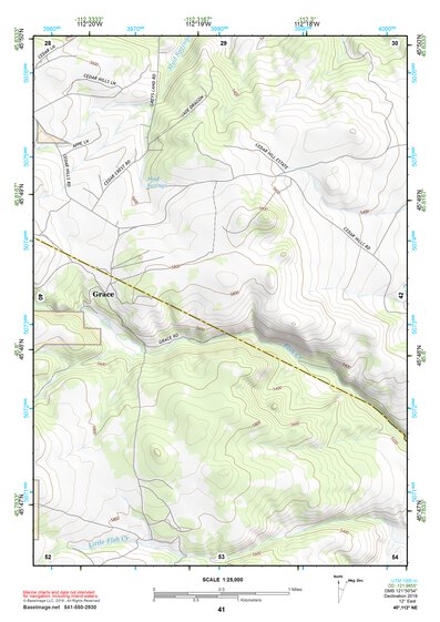 45112NE Page 41 Butte South Topo Preview 1