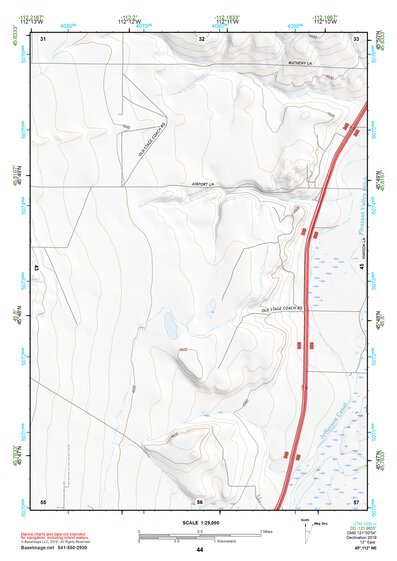 45112NE Page 44 Butte South Topo Preview 1